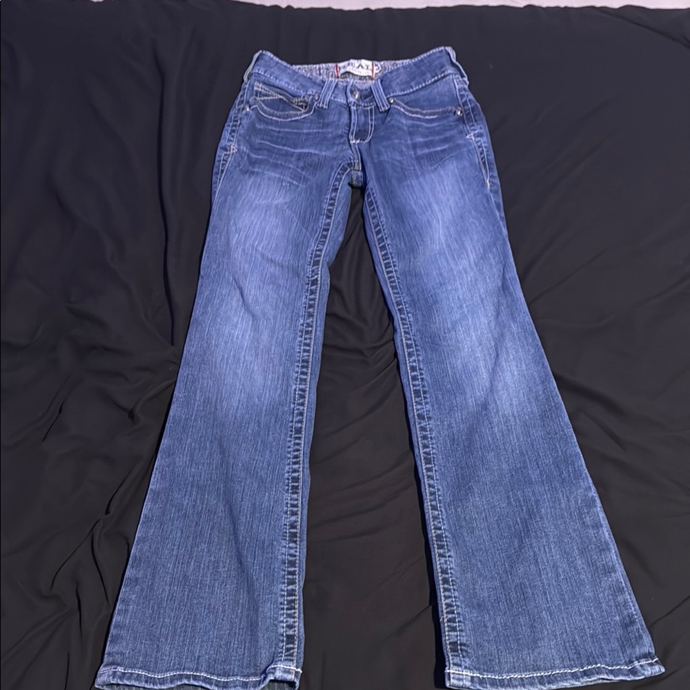 Ariat Women's Flare Blue Jeans